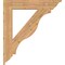 Ekena Millwork Funston Traditional Smooth Bracket, Western Red Cedar, 5 1/2"W x 36"D x 40"H BKT06X36X40FST01SWR - alternate 3